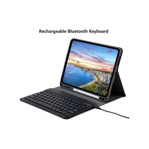product_image_name-Generic-For Samsung Galaxy Tab S9 FE+ (TAB S9 FE PLUS)  12.4 inch Keyboard Case - Folio Combo Smart Tablet Keyboard Cover-3