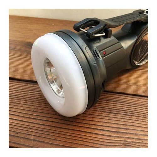 product_image_name-Generic-Portable Solar LED Lantern Torch – Rechargeable Hanging Camping Light with AC & Solar Charging-3