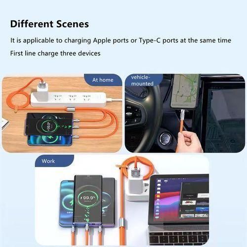 product_image_name-Generic-6A 120w Super Fast Charge 3in1 USB Charging Data Cable-4
