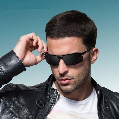 Fashion Aluminum Magnesium Frame Men Sunglasses Polarized Sports