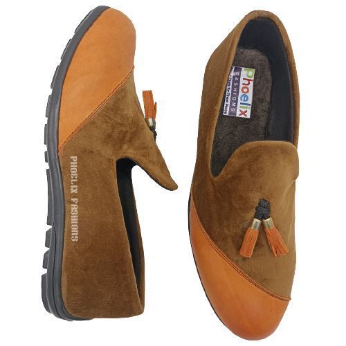 product_image_name-PHOELIX FASHIONS-Fashionable African Unisex Ankara Loafer Shoes-5