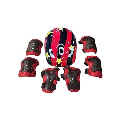 product_image_name-Generic-7pcs Full Set Cycling and Skating Protective Guards/ Protective Gears with Helmet -2