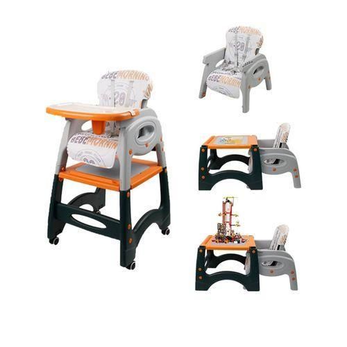 product_image_name-Generic-4-in-1 Convertible High Chair – Feeding, Booster, Study Desk, and More-1