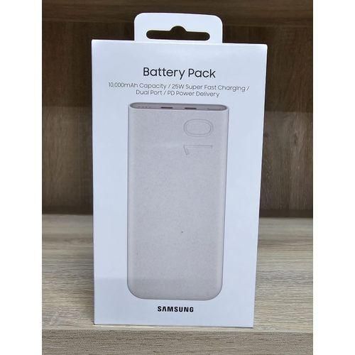 product_image_name-Samsung-Galaxy S23 10000mAh Power Bank, 25W PD Fast Charging, Dual Output, Quick Charge, Beige BATTERY PACK WITH USB C CABLE-1