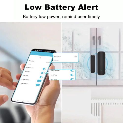 product_image_name-Generic-Tuya Smart ZigBee Door Window Contact Sensor Detectors APP Remote Alarm-5