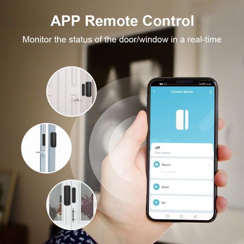 product_image_name-Generic-Tuya Smart ZigBee Door Window Contact Sensor Detectors APP Remote Alarm-6