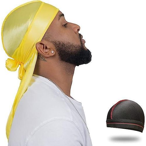 product_image_name-Fashion-Imported Premium Quality Plain Colour Silky Durag-7