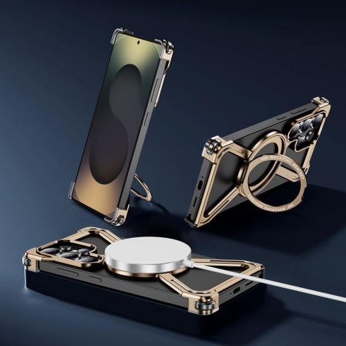 product_image_name-Generic-Samsung S23 Ultra Frameless Armor Case, Titanium Build Wireless Charging Friendly Anti-Scratch Protection Phone Cover-5