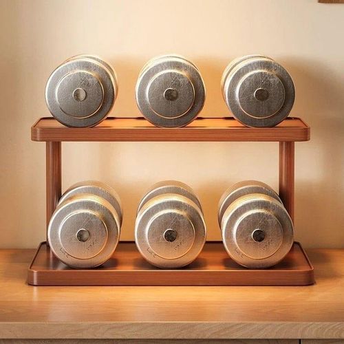 product_image_name-Generic-Mini Durable Desktop Storage Rack Wood Storable Cup Holder Multipurpose Tabletop Stand Storage Shelf-8