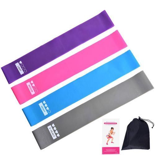 product_image_name-Generic-4PCS Resistance Bands Sealing Elastic Sport Rubber Band-1