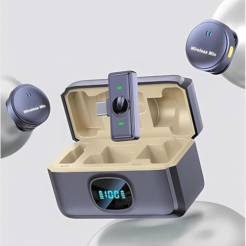 product_image_name-Generic-Noise Reducing Wireless Microphone for Interviews, Vlogging & Video Production  High Fidelity Audio-1