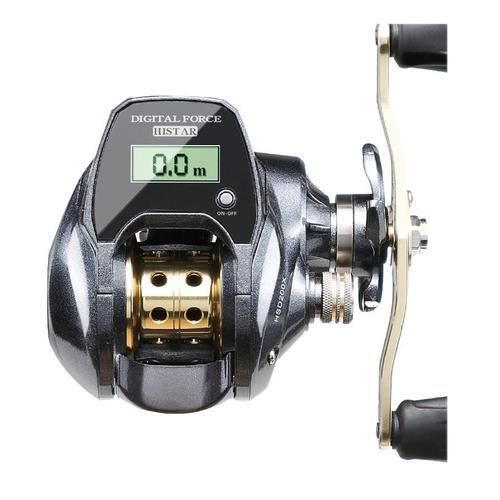 New Digital Display Electronic Baitcasting Fishing Reel with Line