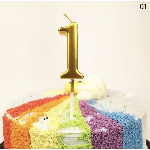 product_image_name-Generic-Gold Number Candles For Cake Decoration-8