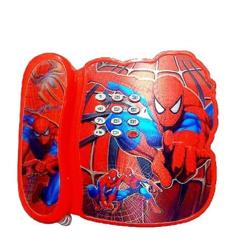 product_image_name-Generic-Spiderman Pretend Desktop Phone Toy-1