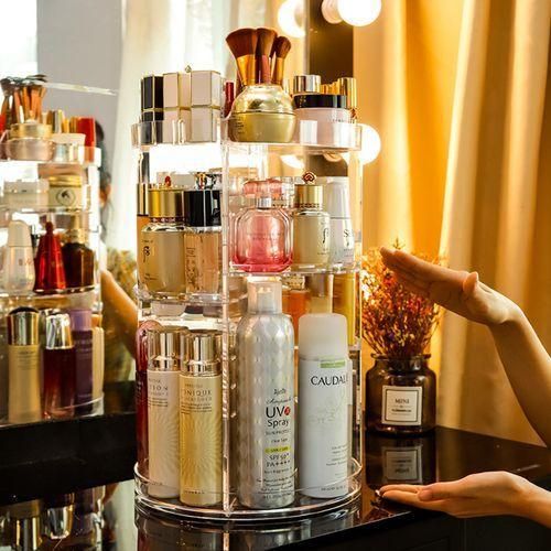 product_image_name-Generic-360 Degree Rotating Acrylic Make Up Organizer/Cosmetic Organizer-2