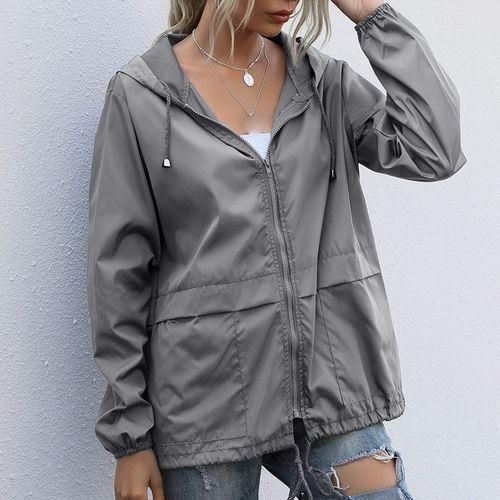 Waterproof spring jacket womens 2025