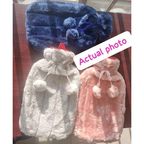 product_image_name-Generic-2L Hot Water Bottle Bag With Cover Clothing - Multicoloured-4