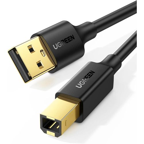 product_image_name-Ugreen-1.5m USB A To B Printer Cable - High-Speed For HP, Canon, Brother, Samsung, Dell, Epson, Lexmark, Xerox, And More -  US135 - UG-10350-1