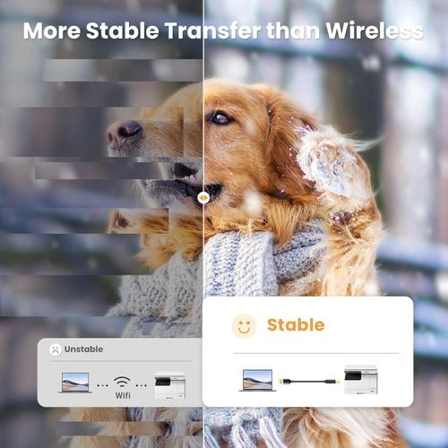 product_image_name-Ugreen-1.5m USB A To B Printer Cable - High-Speed For HP, Canon, Brother, Samsung, Dell, Epson, Lexmark, Xerox, And More -  US135 - UG-10350-6