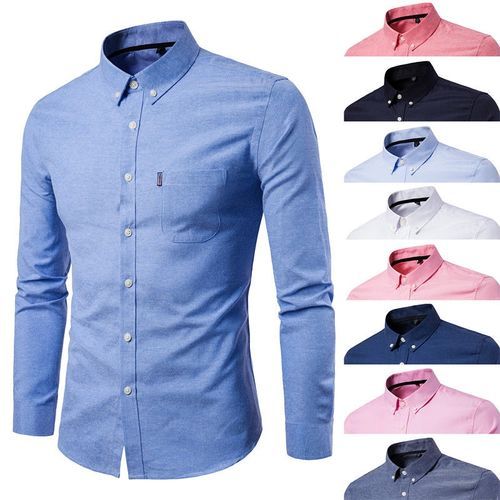 Fashion 8 Pack Men's Official Shirts - Slim fit - 100% Cotton @ Best ...