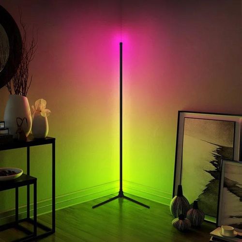 product_image_name-Generic-Corner Floor Lamp - Smart RGB LED Corner Lamp with App and Remote Control-2