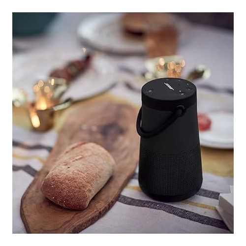 product_image_name-Bose-SoundLink Revolve+(Series II) Portable And Long-Lasting Bluetooth Speaker With 360° Wireless Surround Sound, 17 Hours Of Battery Life, Water And Dust Resistant  (Silver)-4