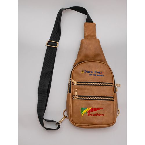 product_image_name-Denri-Mini Umbra Chest Bag | Lightweight Build, Front Zipper & Adjustable Strap - Beige.-1