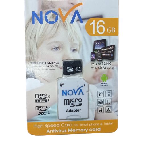 Nova 16GB MEMORY CARD HIGH PERFORMANCE @ Best Price Online ...