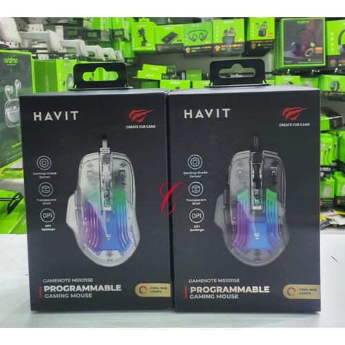 product_image_name-Generic-Havit Gamenote MS1011SE Transparent Programmable 1.5m Wired Gaming Mouse – White-1