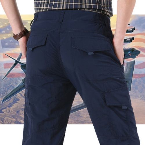 Military Tactical Cargo Pants Men Combat Army Trousers