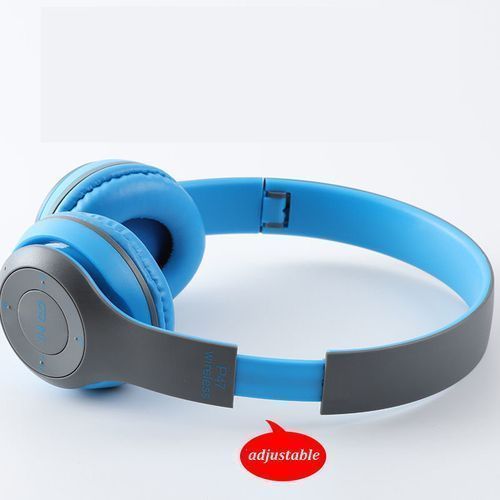 product_image_name-Generic-P 47 Excellent Sound  Bluetooth Headphone Blue-6