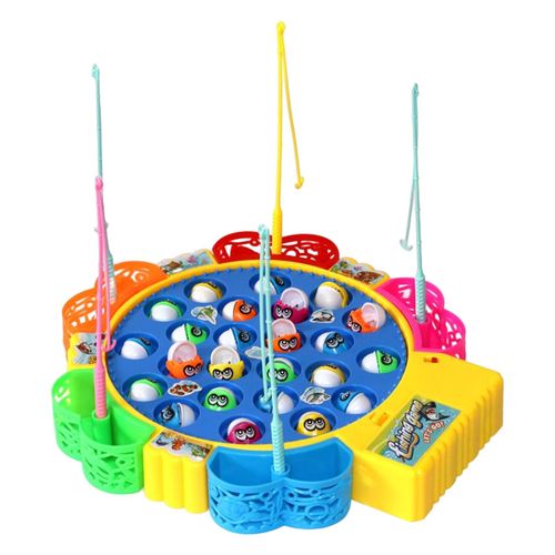 Generic Rotating Fishing Game Kids Toy, Board Game For 3-5 Years