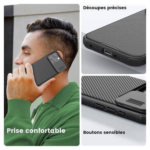 product_image_name-Nillkin-CamShield Pro Cover for iPhone 15 - Black-3