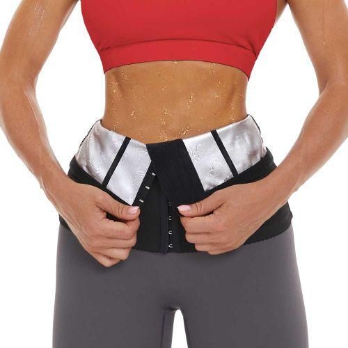 Women's Waist Trainer Body Shaper Sweat Belt Tummy Slimming Band