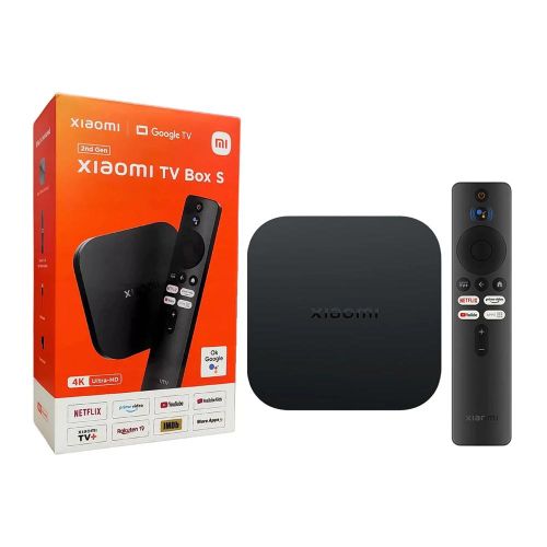 Xiaomi TV Box S (2nd Gen) 4K Ultra HD Streaming Media Player, Google TV Box  with 2GB RAM 8GB ROM, 2.4G/5G Dual WiFi, Bluetooth 5.2 & Dolby Atmos &  DTS-HD, Dolby Vision, HDR10+ : Electronics 