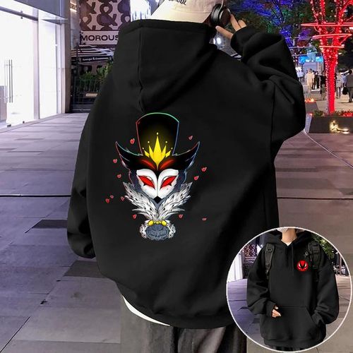 Generic Helluva Boss Hoodie Unisex Pocketless Sleeve Sweatshirt Men Women s Pullover Harajuku Streetwear Cartoon Helluva 2 Anime S Best Price Online Jumia Kenya
