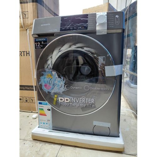 Skyworth 12kg Wash & 8kg Dry Front Load Washing Machine