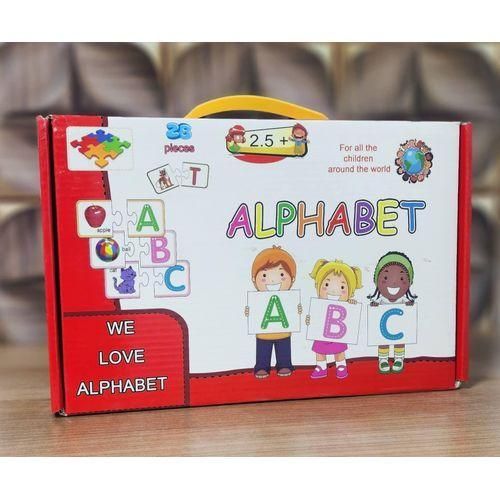 product_image_name-Generic-Alphabet  Puzzle Flashcard Set – Early Learning Matching Cards For Kids -1