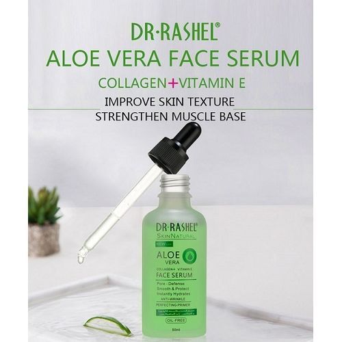 product_image_name-Dr. Rashel-Aloe Vera Collagen+Vitamin E Face Serum,50ml-4