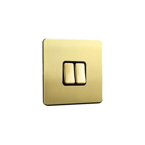 Gold on sale light switch