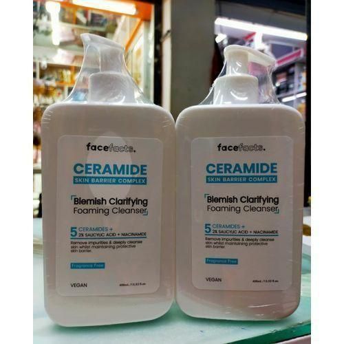 product_image_name-Face Facts-Ceramide Blemish Foaming Cleanser -400ml-1