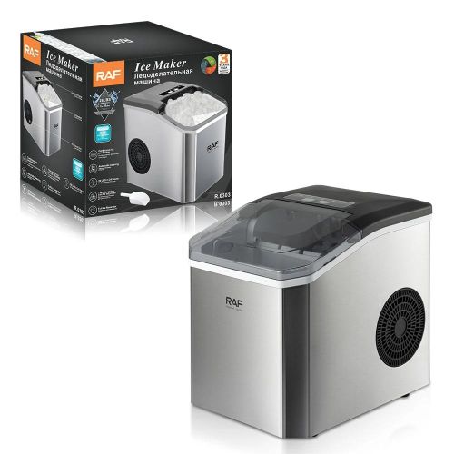 product_image_name-RAF-Home Mini Automatic Self-clean 26 Lbs in 24 Hours Electric Ice Maker Machine-1