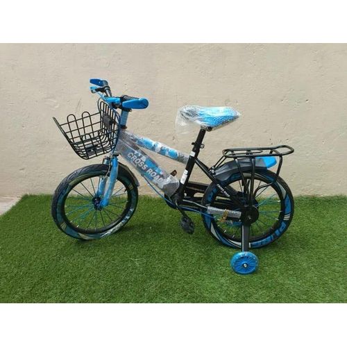 product_image_name-Gen-CROSSROAD 20 KIDS ADJUSTABLE BIKE CHILDREN BICYCLES WITH TWO BALANCING WHEELS,A HEAVY DUTY CARRIER AND A METALLIC FRONT BASKET age 4 to 8 years -1