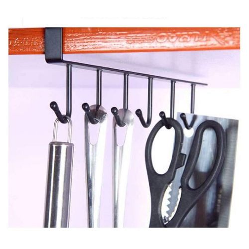 product_image_name-Generic-3pcs Multi Purpose Kitchen Cabinet Hook Hanger Under Shelf Cup Holder Multi functional Kitchen Utensil Rack-3