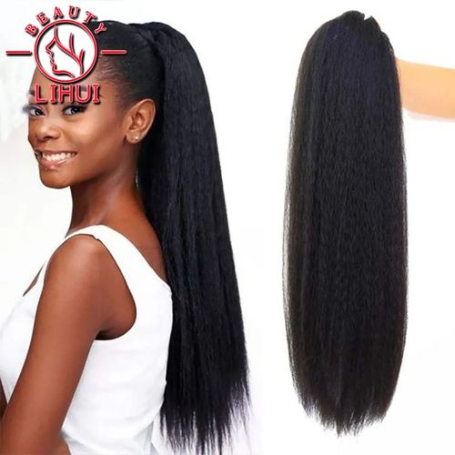 Ponytail best sale extension straight
