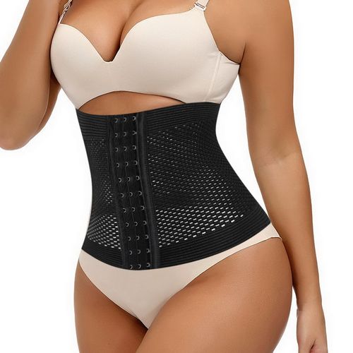 Women Hollowed-out Elastic Corset Waist Cincher Shapewear Belt