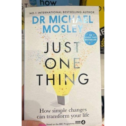 product_image_name-Jumia Books-Just One Thing: How Simple Changes Can Transform Your Life Book By Michael Mosley-1