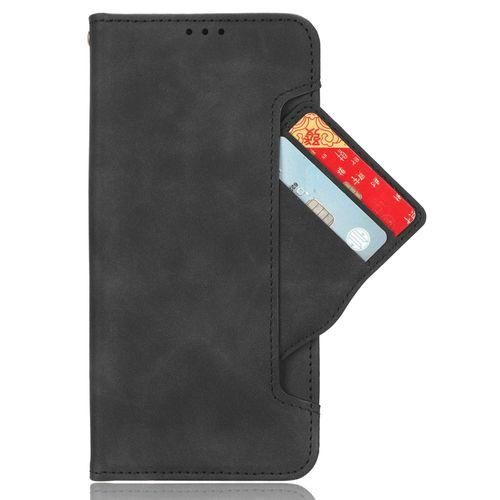 product_image_name-Generic-for Infinix Note 40 4G Wallet Case Multicard Slot Cover Stand Leather Case Black-2