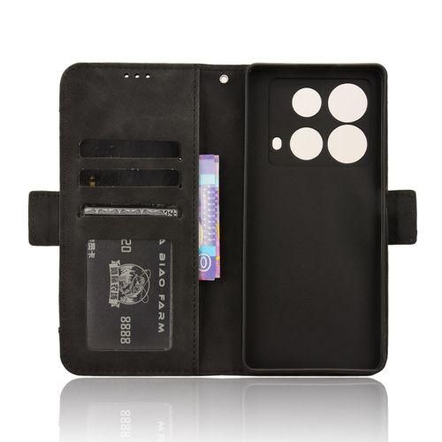 product_image_name-Generic-for Infinix Note 40 4G Wallet Case Multicard Slot Cover Stand Leather Case Black-3
