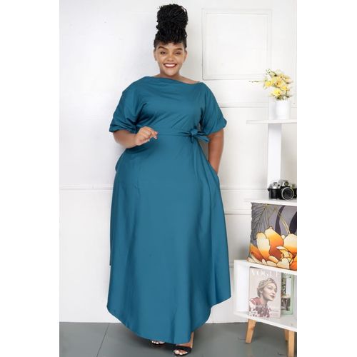 Turquoise blue dress online top